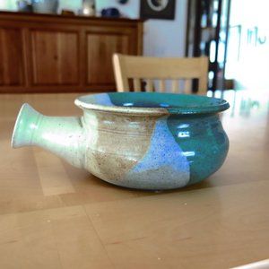 Handmade Pottery French Onion Chili Soup Mug Bowl